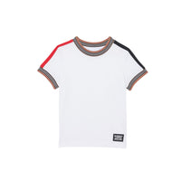 T-shirt à rayures iconiques - White