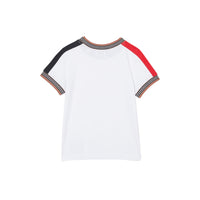 T-shirt à rayures iconiques - White