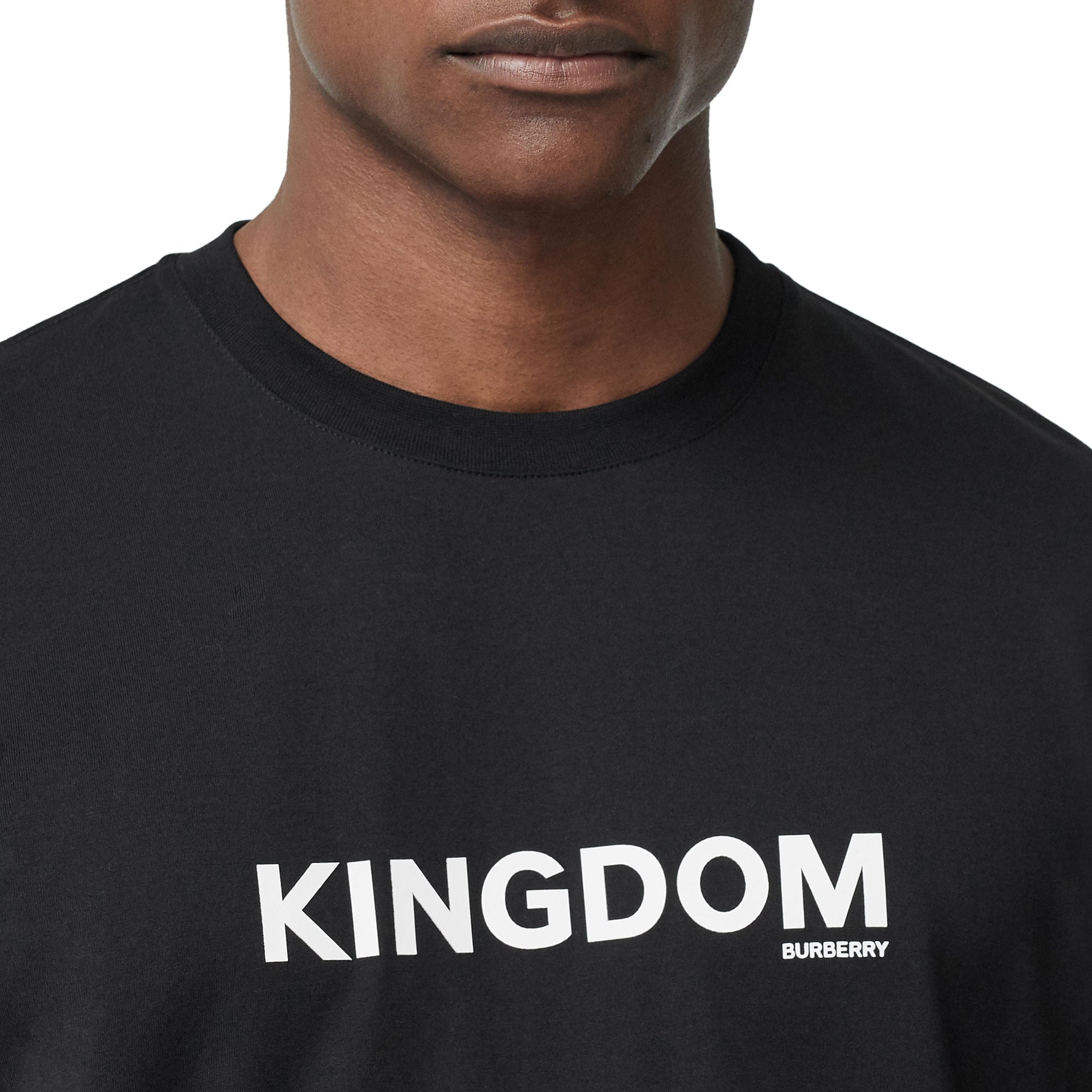 T-shirt en coton Kingdom - Black