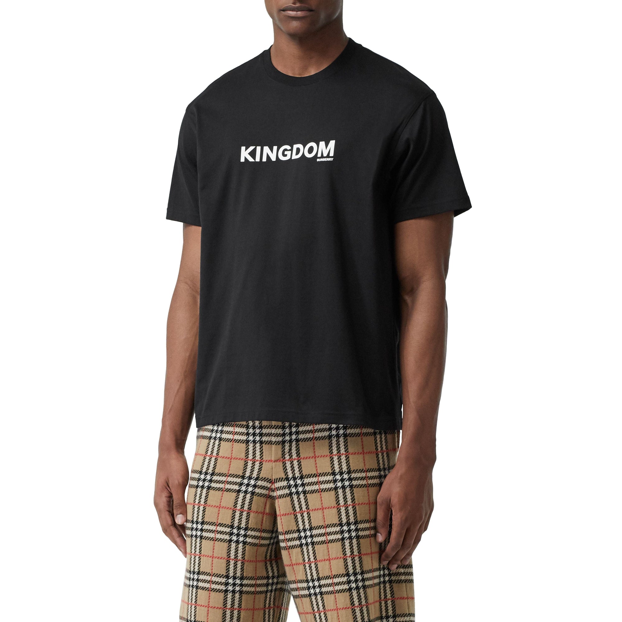 T-shirt en coton Kingdom - Black