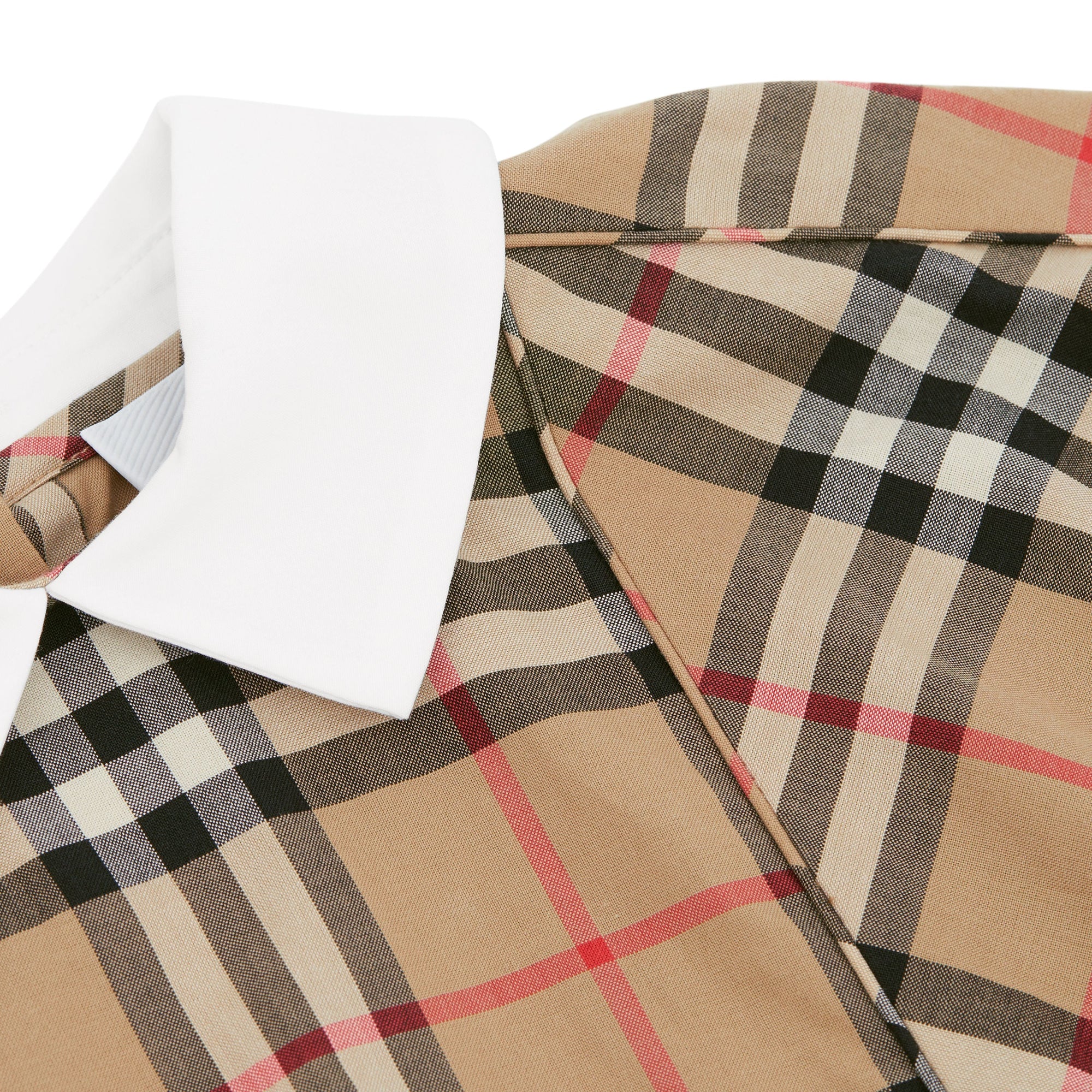 Robe bébé en coton Vintage Check - Archive Beige Check