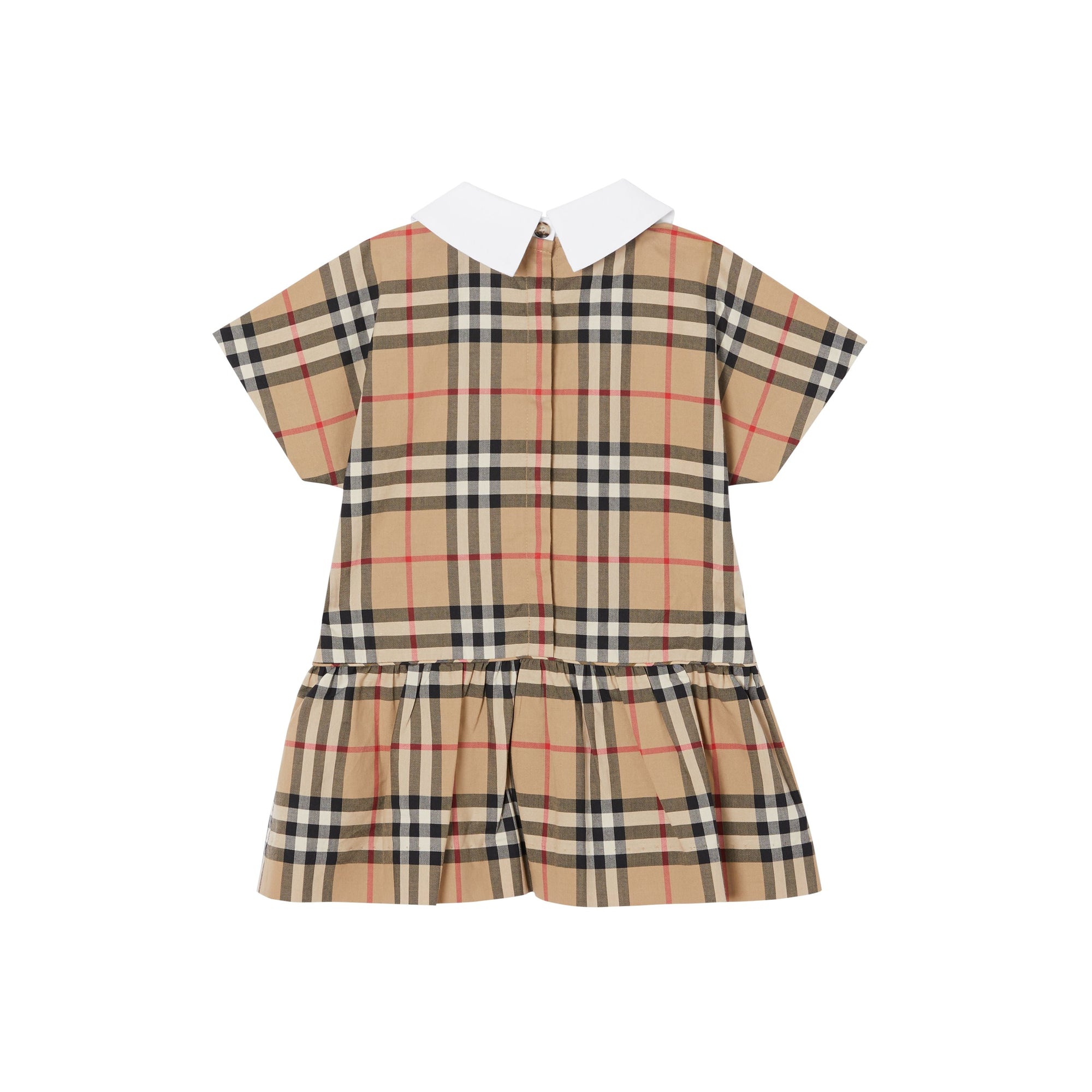 Robe bébé en coton Vintage Check - Archive Beige Check