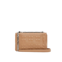 Petit sac Lola matelassé en cuir grainé - Camel