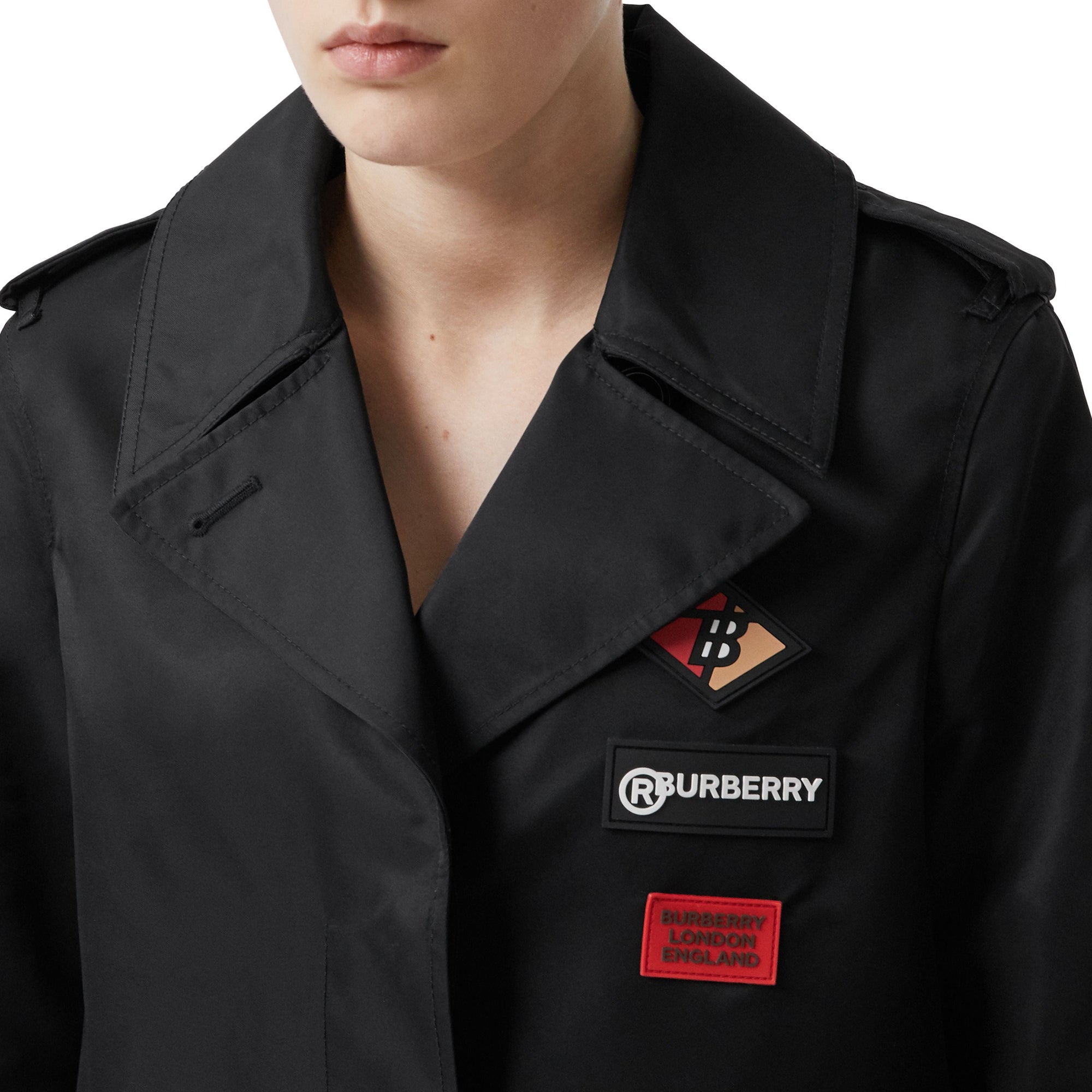 Trench à logo - Black