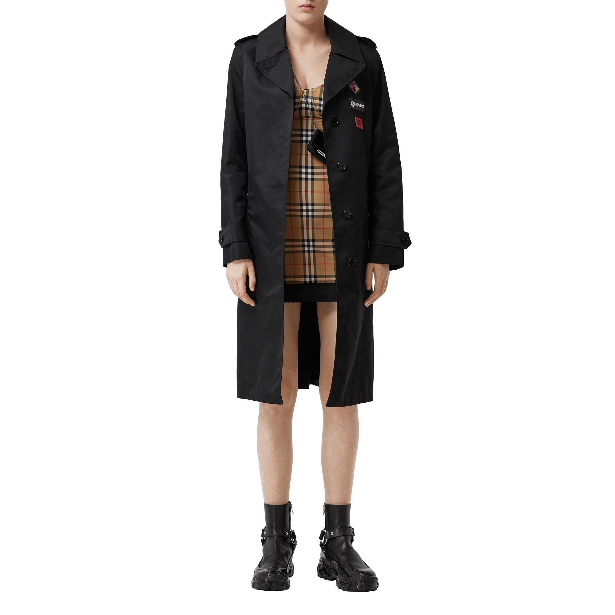 Trench à logo - Black