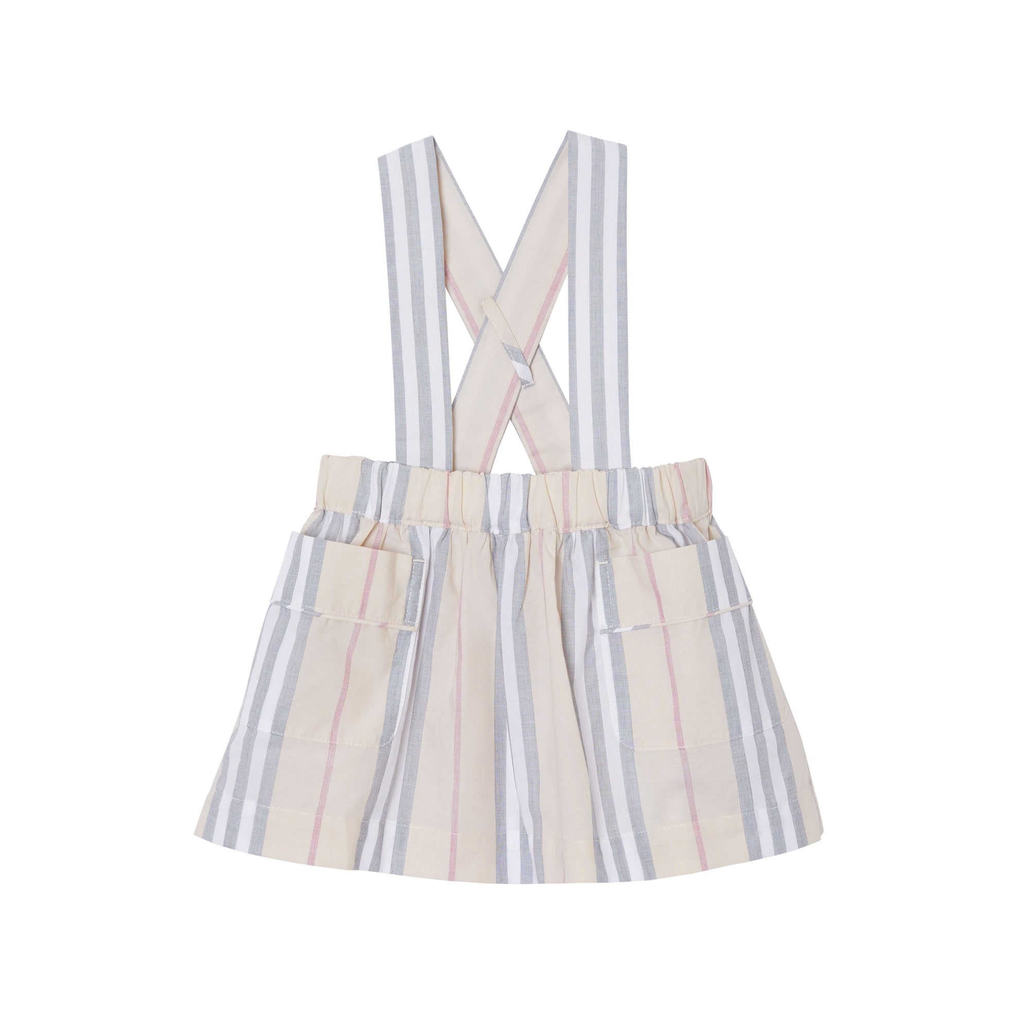 Coffret cadeau trois pièces pour bébé en coton - Pale Warm