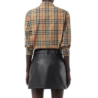 Chemise à col boutonné en coton Vintage Check - Archive Beige Check