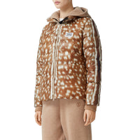 Doudoune à imprimé daim - Honey