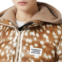 Doudoune à imprimé daim - Honey