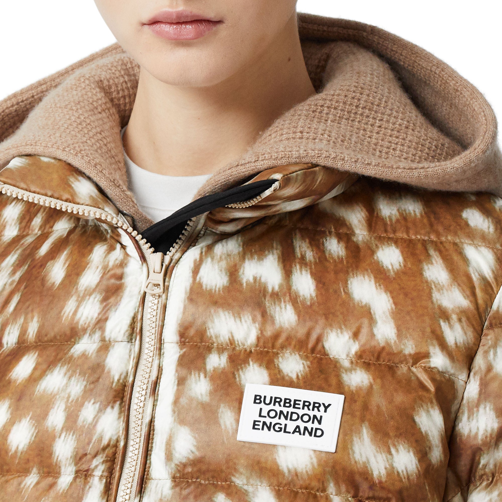 Doudoune à imprimé daim - Honey