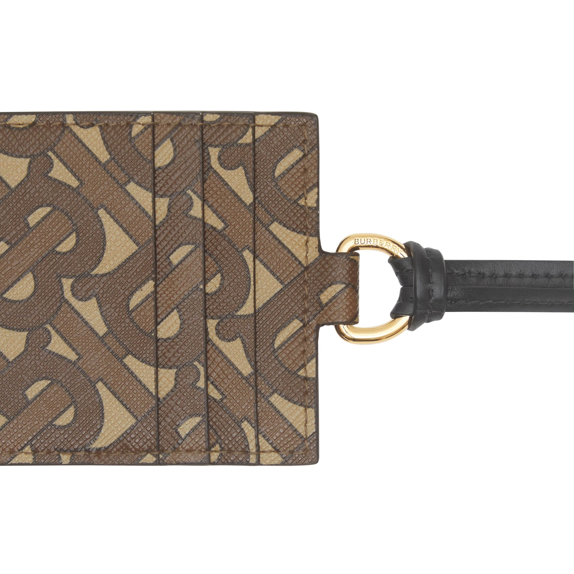 Porte-cartes et dragonne en toile - Bridle Brown