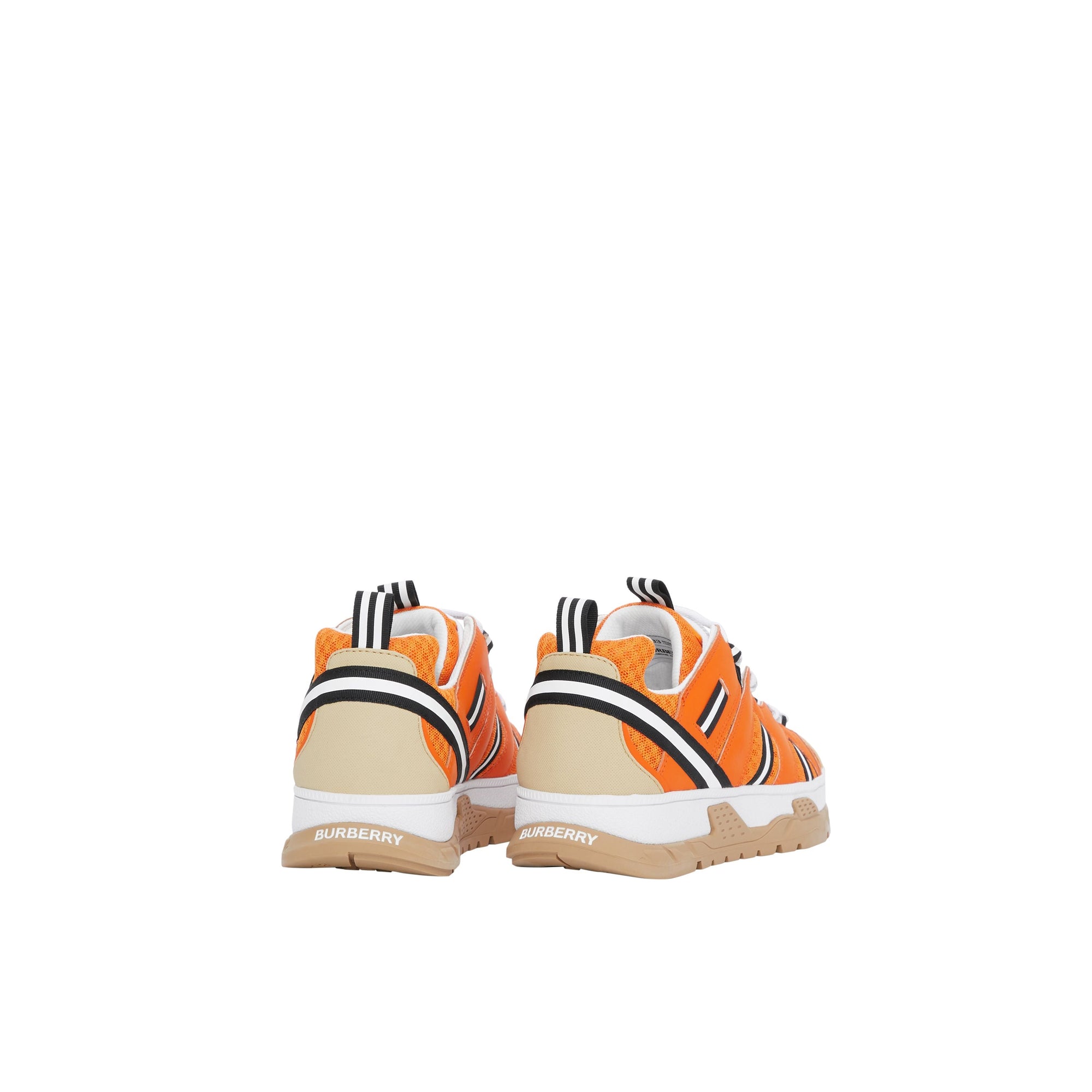 Sneakers Union en cuir et mesh - Bright Orange