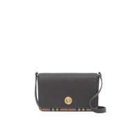 Petit sac à bandoulière en cuir - Black