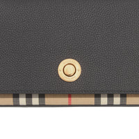 Petit sac à bandoulière en cuir - Black