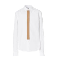 Chemise à nœud contrasté - Optic White