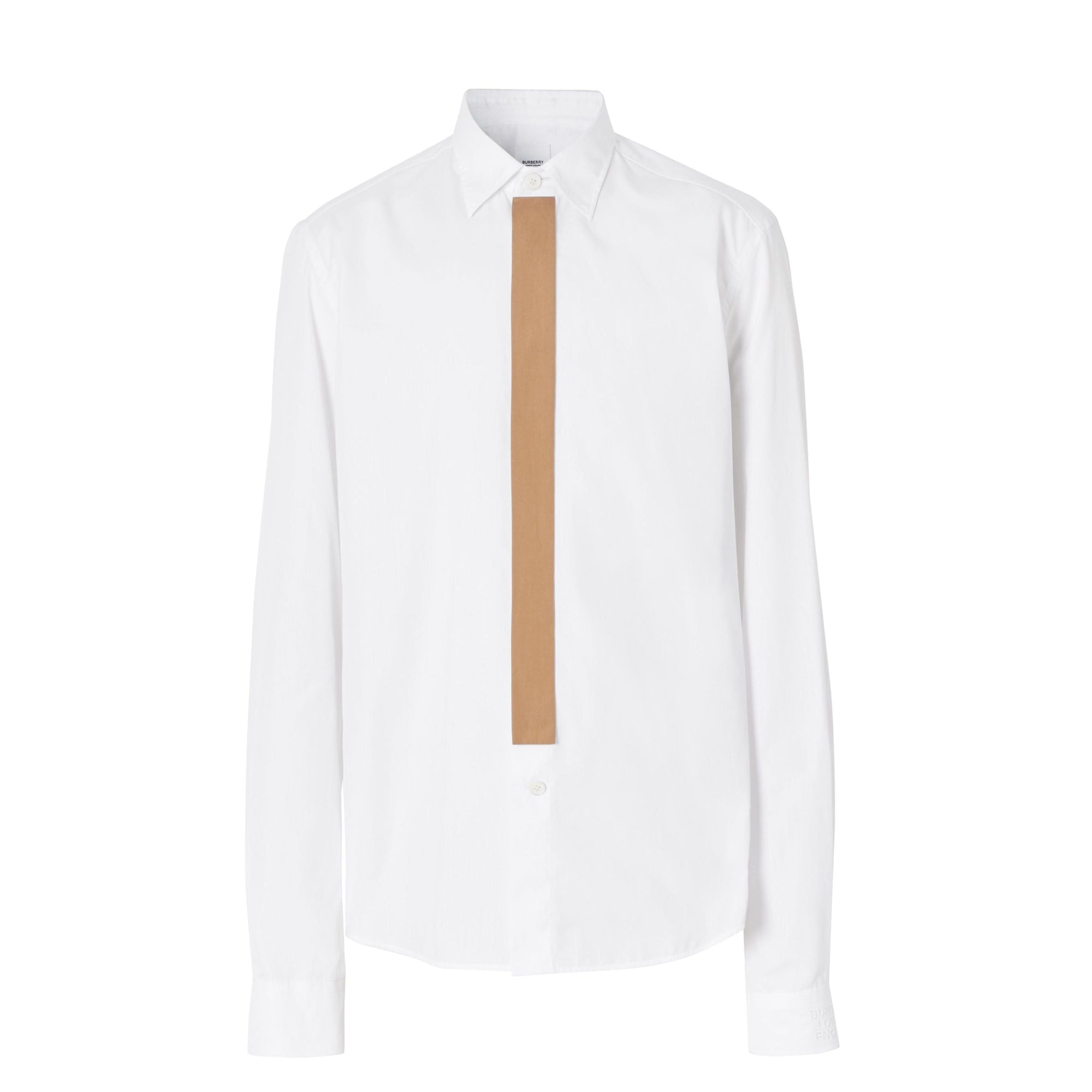 Chemise à nœud contrasté - Optic White