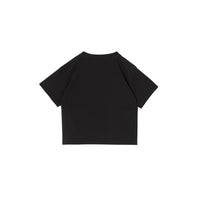 T-shirt bébé en coton avec logo - Black