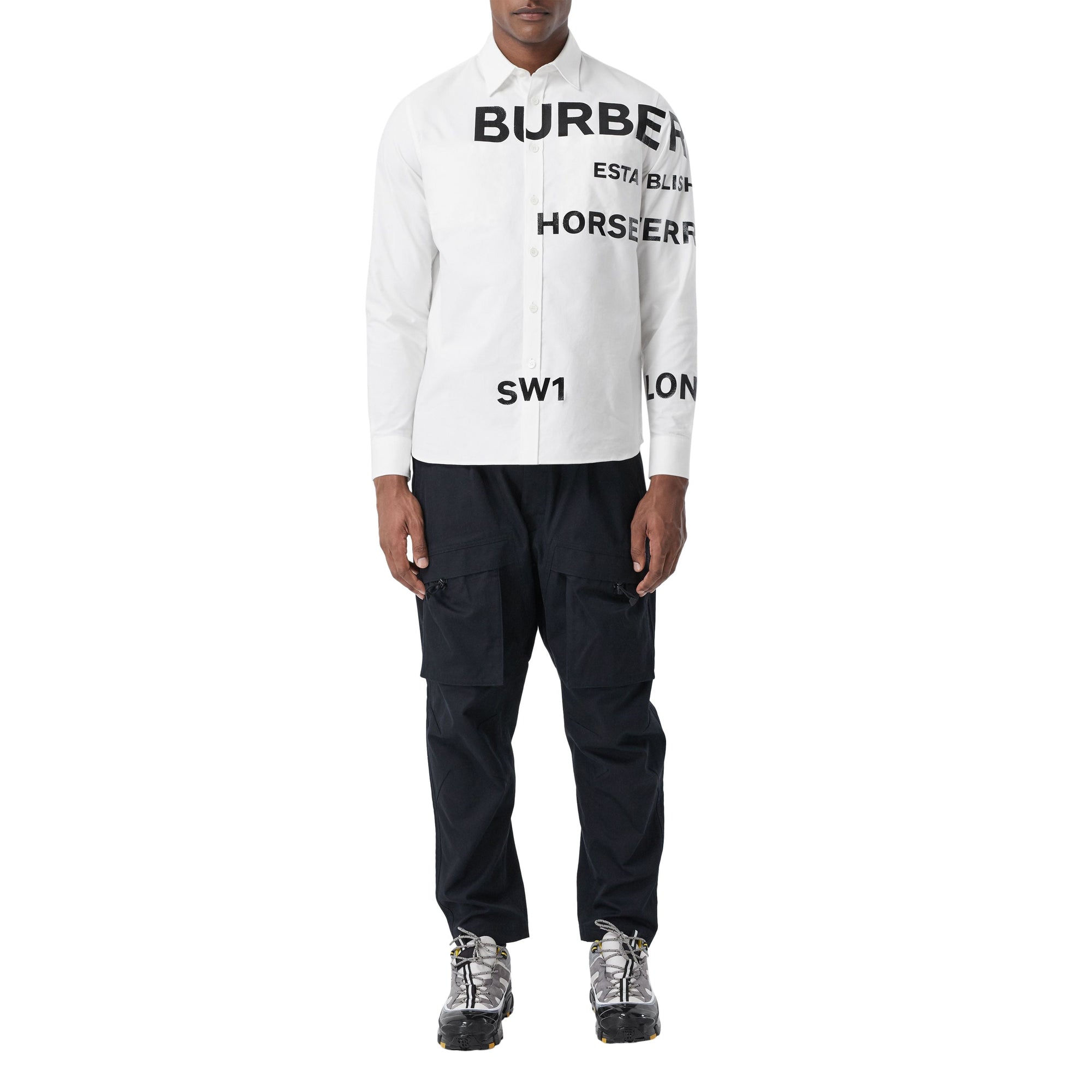 Chemise Oxford oversize Horseferry - White