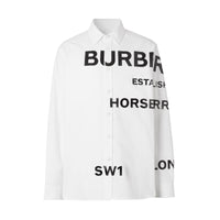 Chemise Oxford oversize Horseferry - White