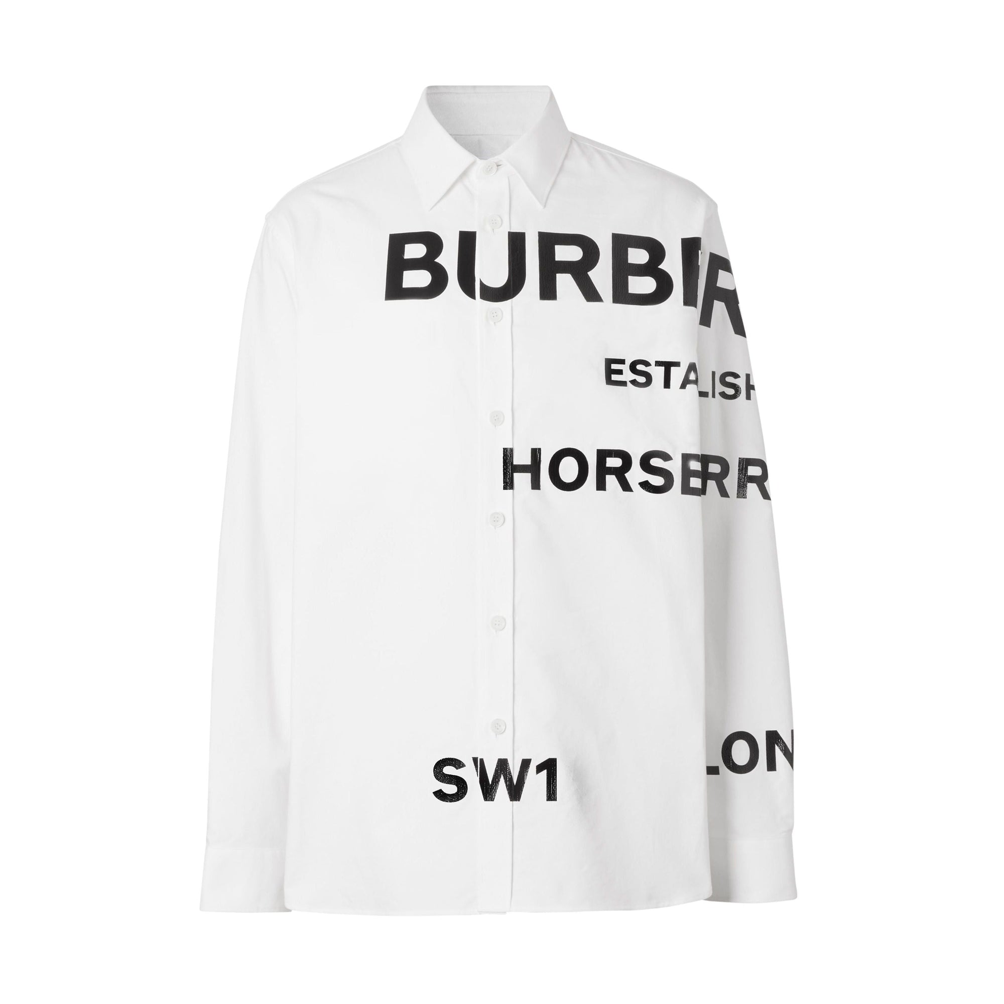 Chemise Oxford oversize Horseferry - White