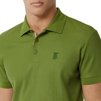 Polo à motif monogramme - Cedar Green