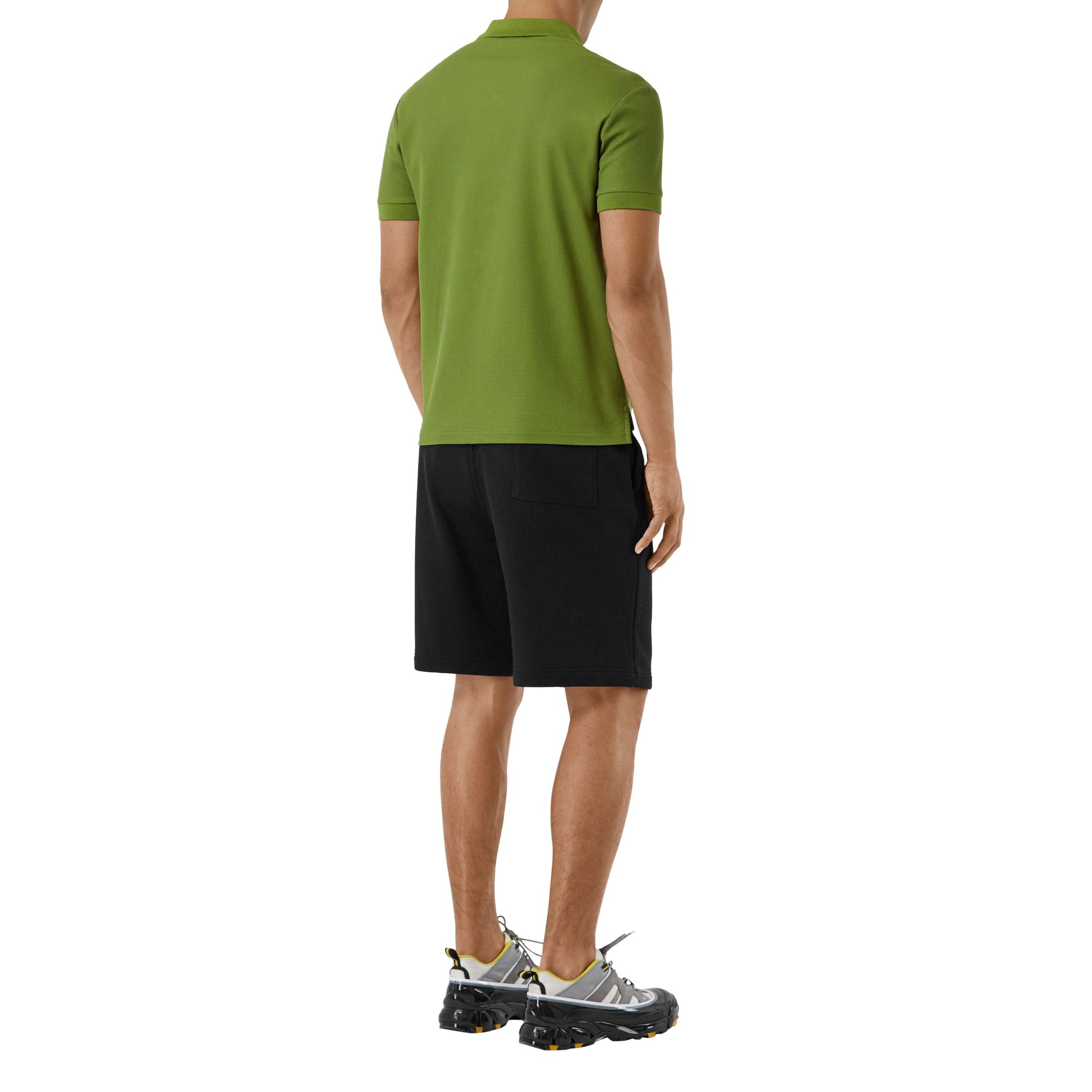 Polo à motif monogramme - Cedar Green