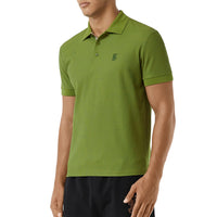 Polo à motif monogramme - Cedar Green
