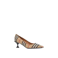 Escarpins en coton Vintage check - Archive Beige