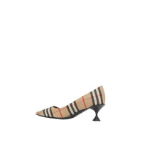 Escarpins en coton Vintage check - Archive Beige