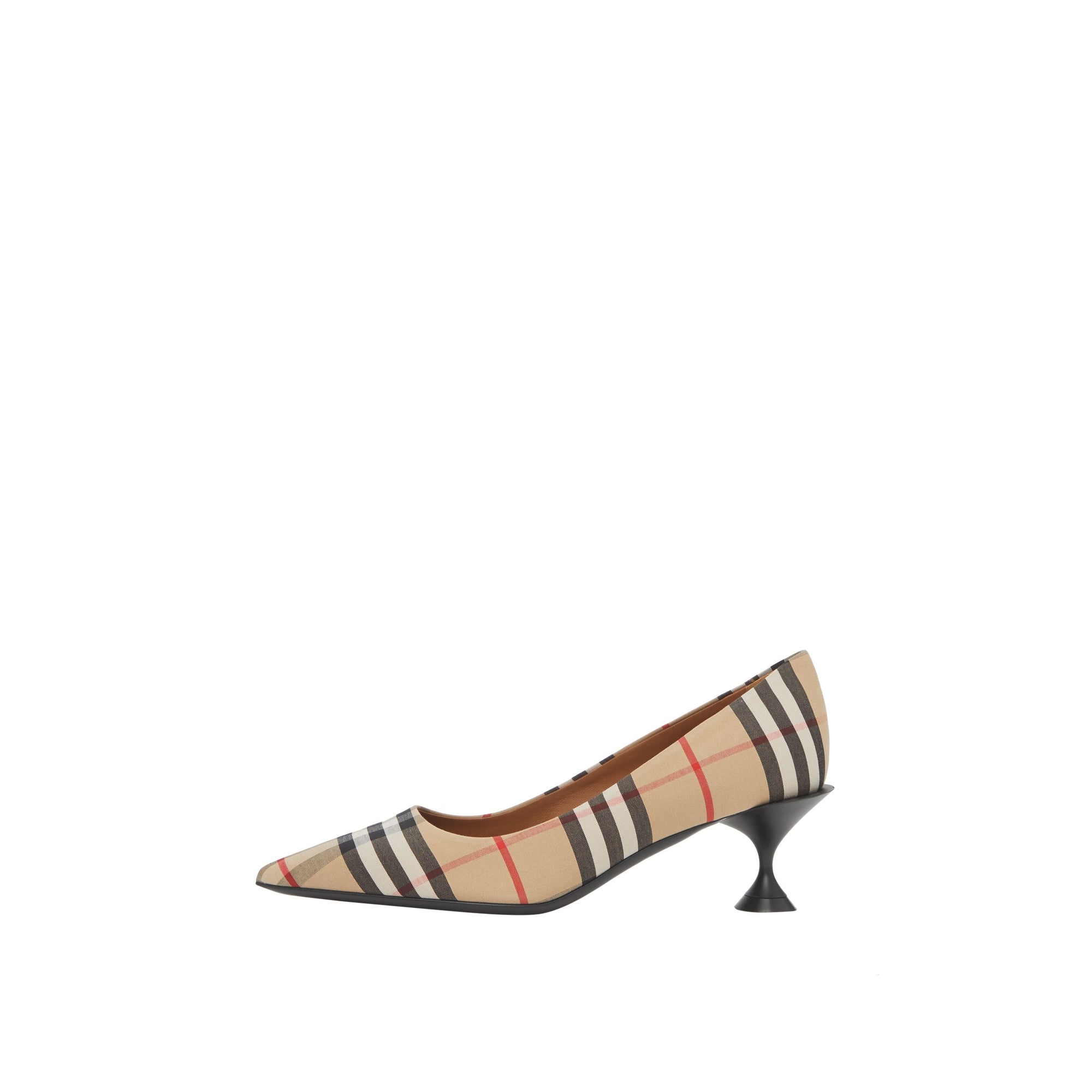 Escarpins en coton Vintage check - Archive Beige
