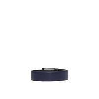 Ceinture réversible en cuir grainé - Navy & Black