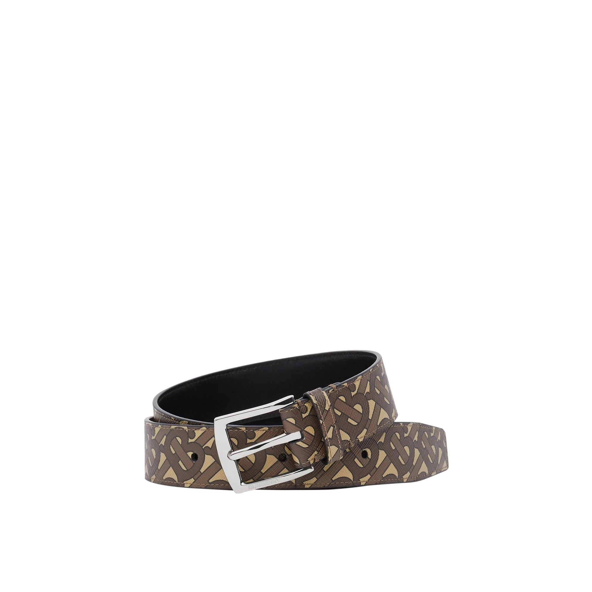 Ceinture classique monogramme - Bridle Brown