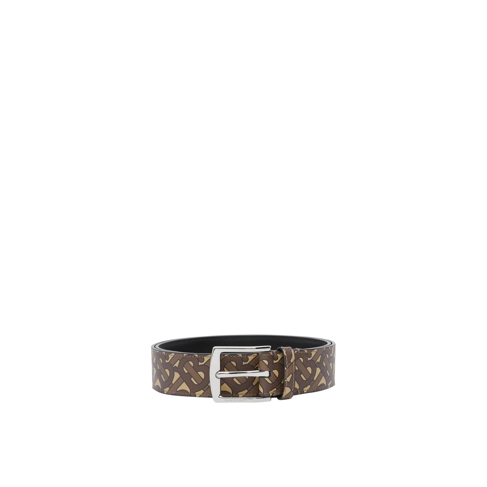 Ceinture classique monogramme - Bridle Brown