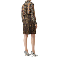 Chemise en soie à imprimé python - Soft Cocoa