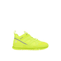 Sneakers union en soie - Fluorescent Yellow