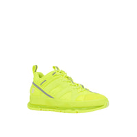 Sneakers union en soie - Fluorescent Yellow