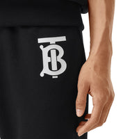 Pantalon de jogging en coton à motif Monogram - Black
