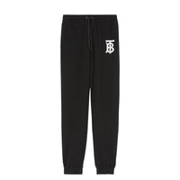 Pantalon de jogging en coton à motif Monogram - Black