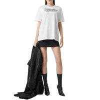 T-shirt oversize en coton - White