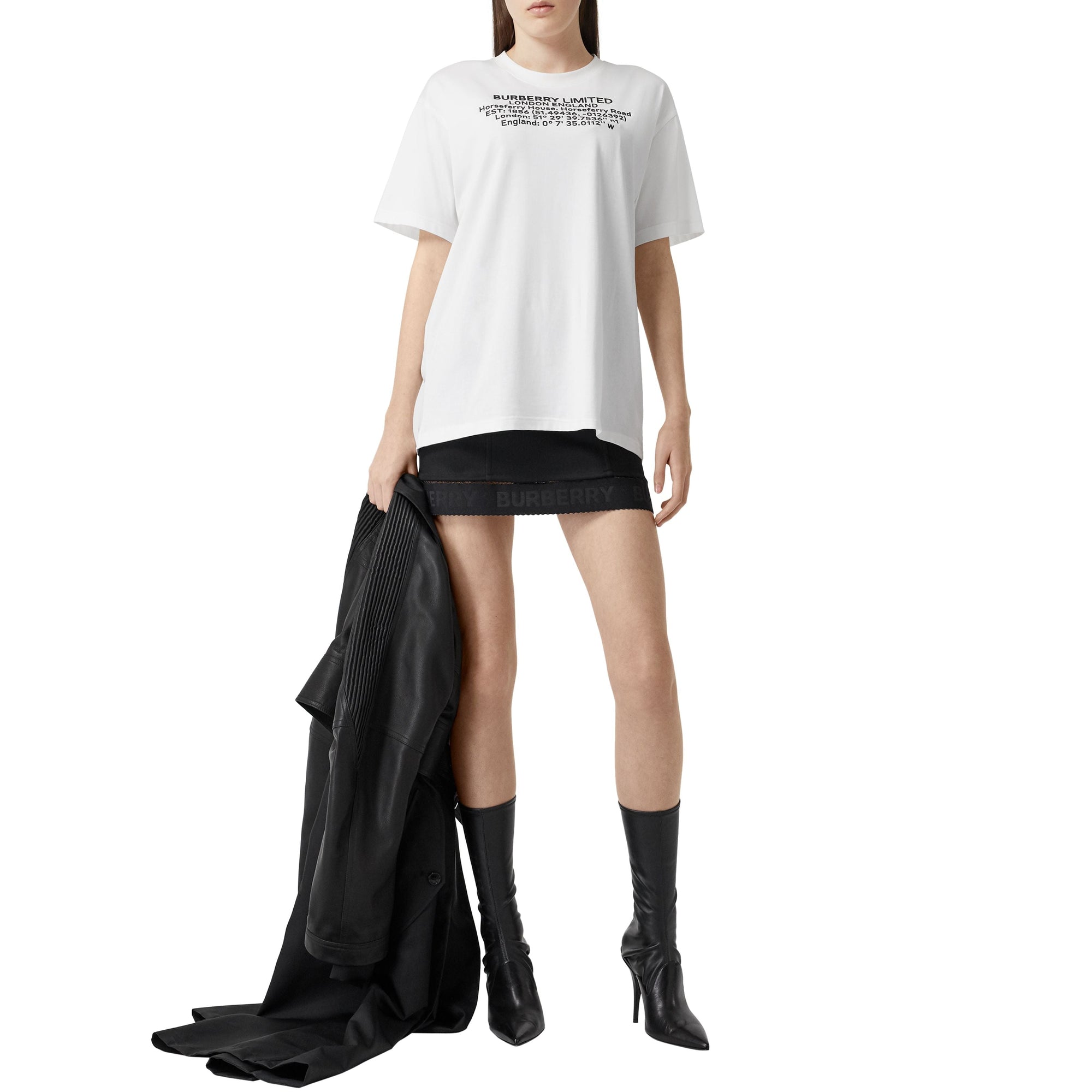 T-shirt oversize en coton - White