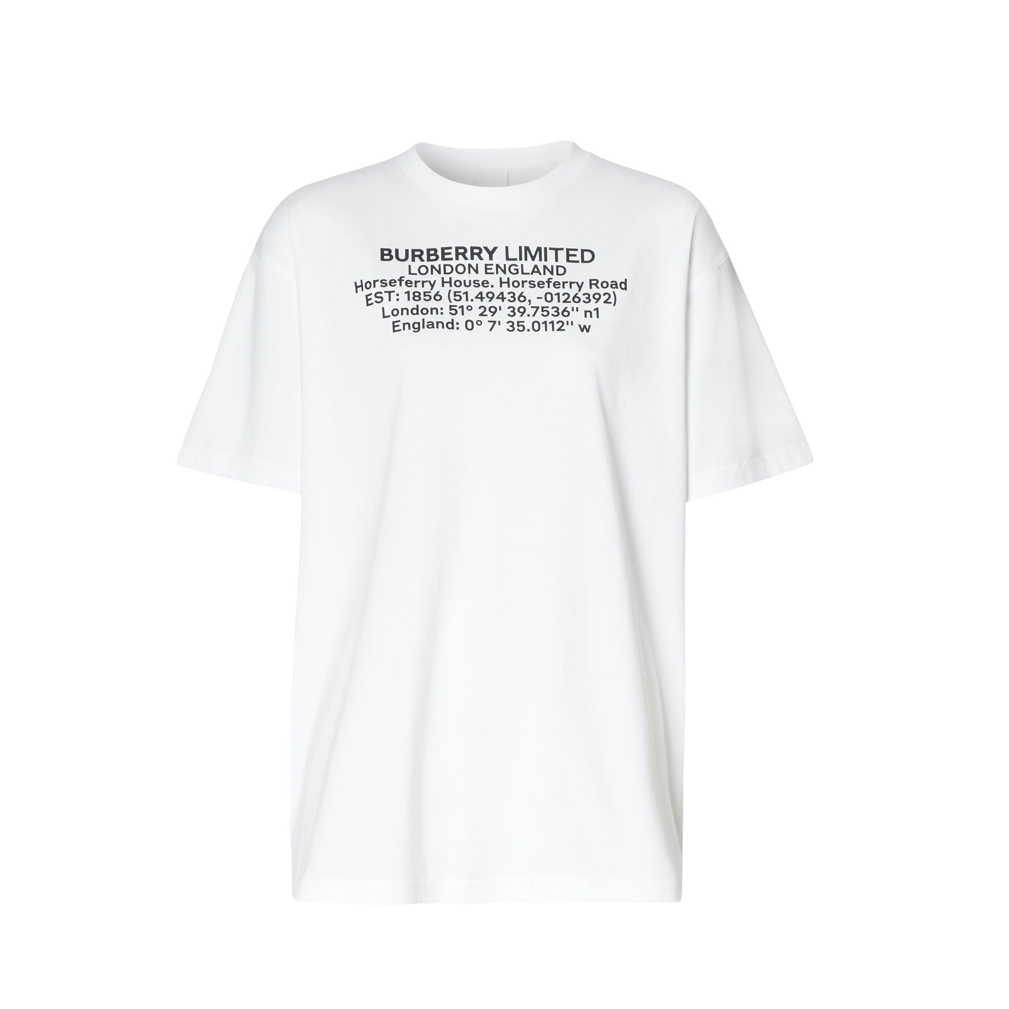 T-shirt oversize en coton - White