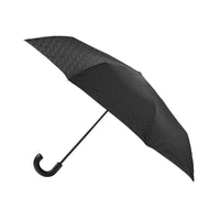 Parapluie à motif monogramme - Black