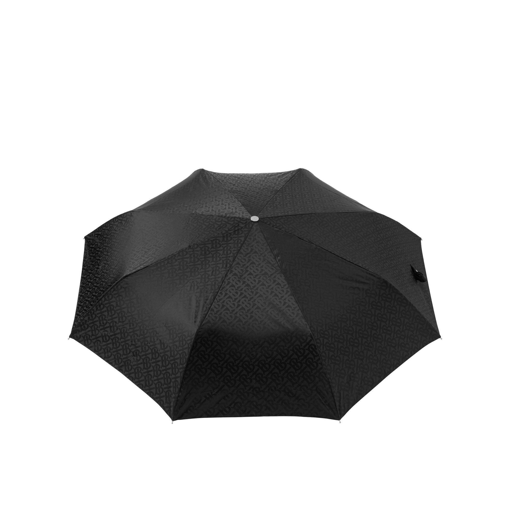 Parapluie à motif monogramme - Black