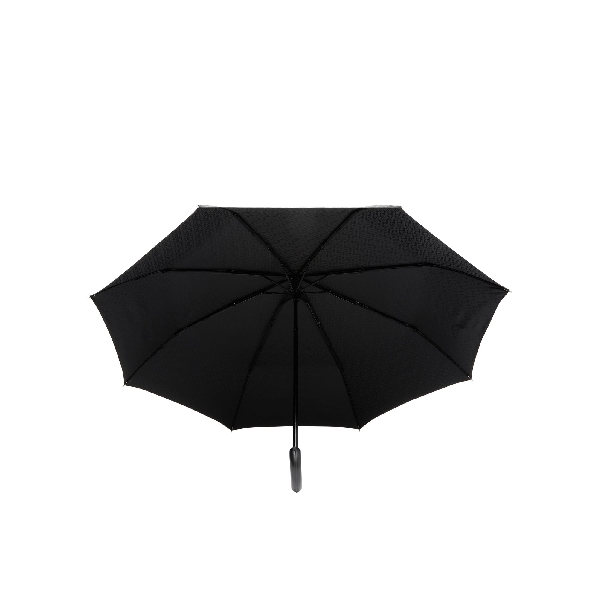 Parapluie à motif monogramme - Black