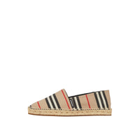 Espadrilles à rayures iconiques - Archive Beige