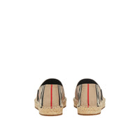 Espadrilles à rayures iconiques - Archive Beige