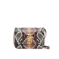 Petit sac TB en cuir à imprimé python - Soft Cocoa