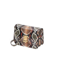 Petit sac TB en cuir à imprimé python - Soft Cocoa