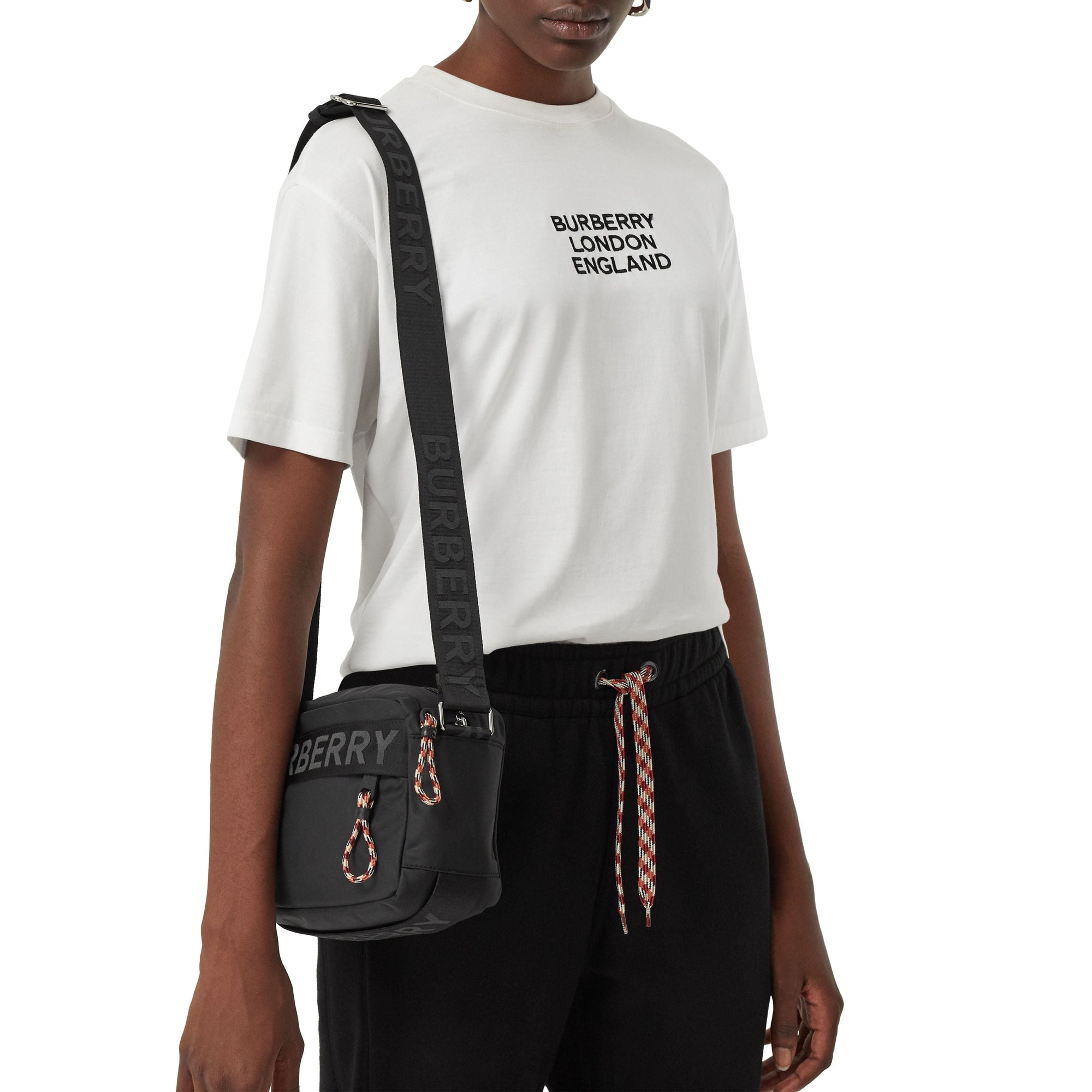 Sac à bandoulière à logo - Black