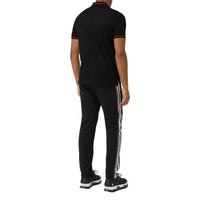 Polo à logo appliqué - Black